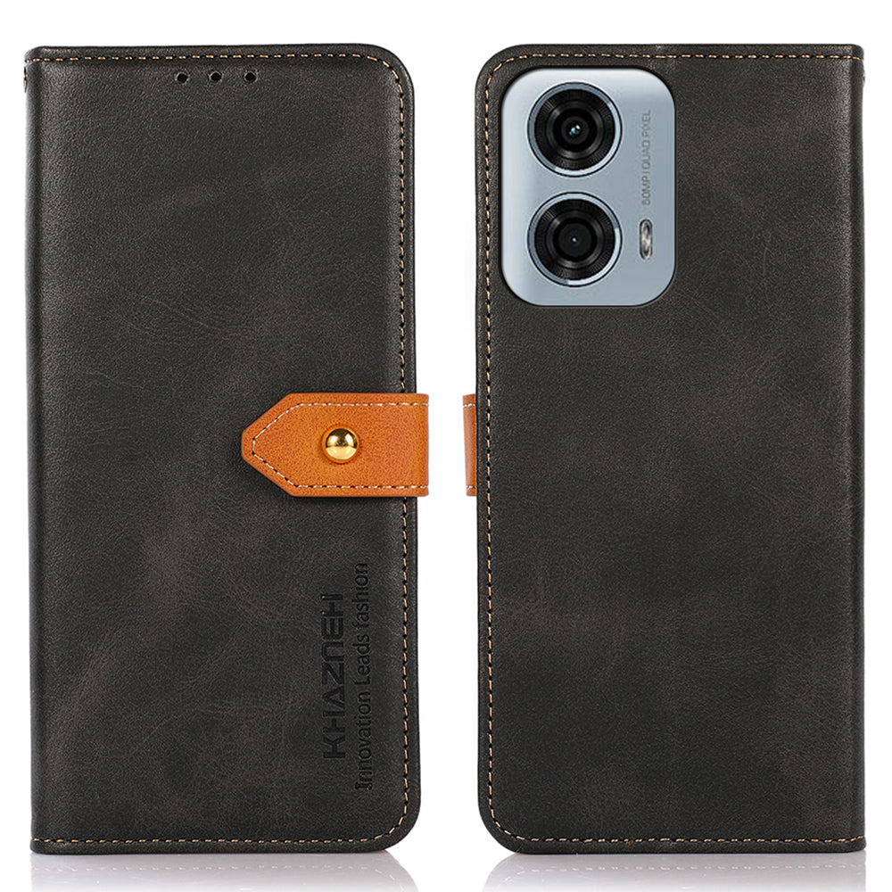 KHAZNEH For Motorola Moto G24 Power Magnetic Flip PU Leather Case Protective Phone Cover KHAZNEH For Motorola Moto G24 Power Magnetic Flip PU Leather Case Protective Phone Cover